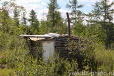Баня первых геологов Якутии 1960-х