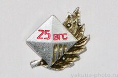 ВГС 25 лет ("Вилюйгэсстрой", клеймо "Якуталмаз")